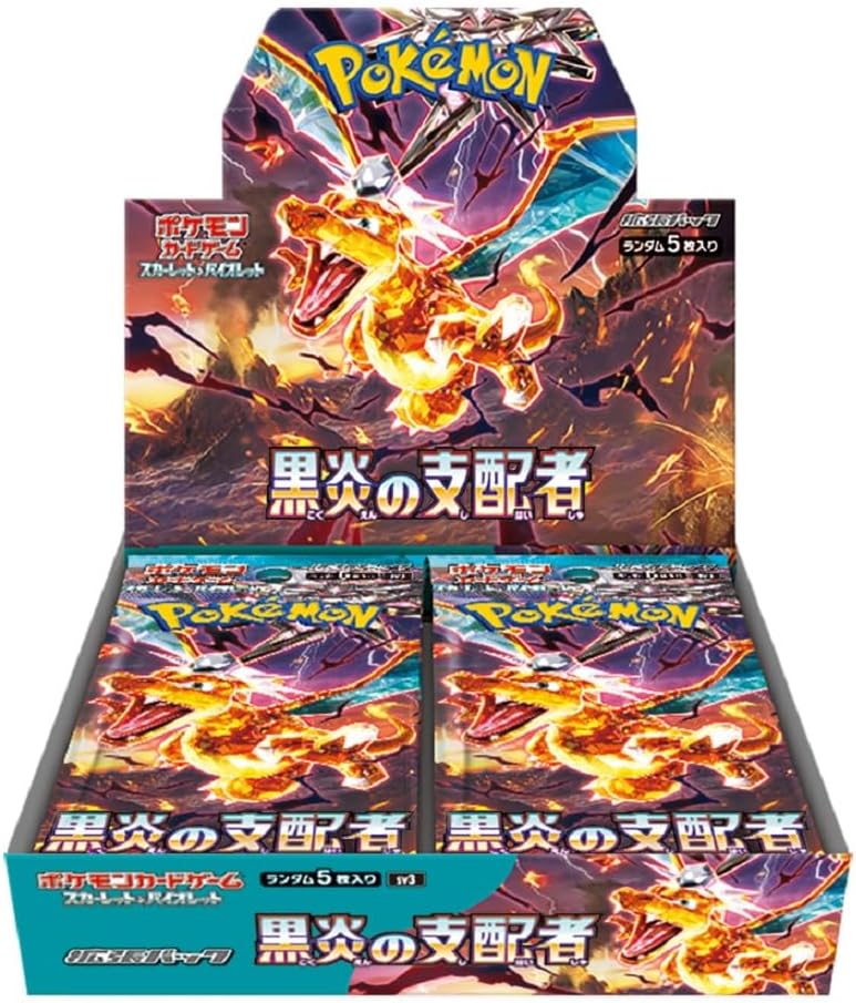 Pokémon Card Game Scarlet & Violet Expansion Pack - Ruler of the Black Flame - Booster Box (Japanese)
