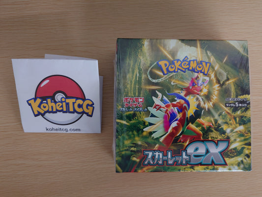 Pokémon Card Game Scarlet & Violet Expansion Pack - Scarlet ex - Booster Box (Japanese)