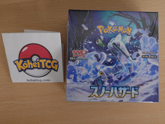 Pokémon Card Game Scarlet & Violet Expansion Pack - Snow Hazard - Booster Box (Japanese)
