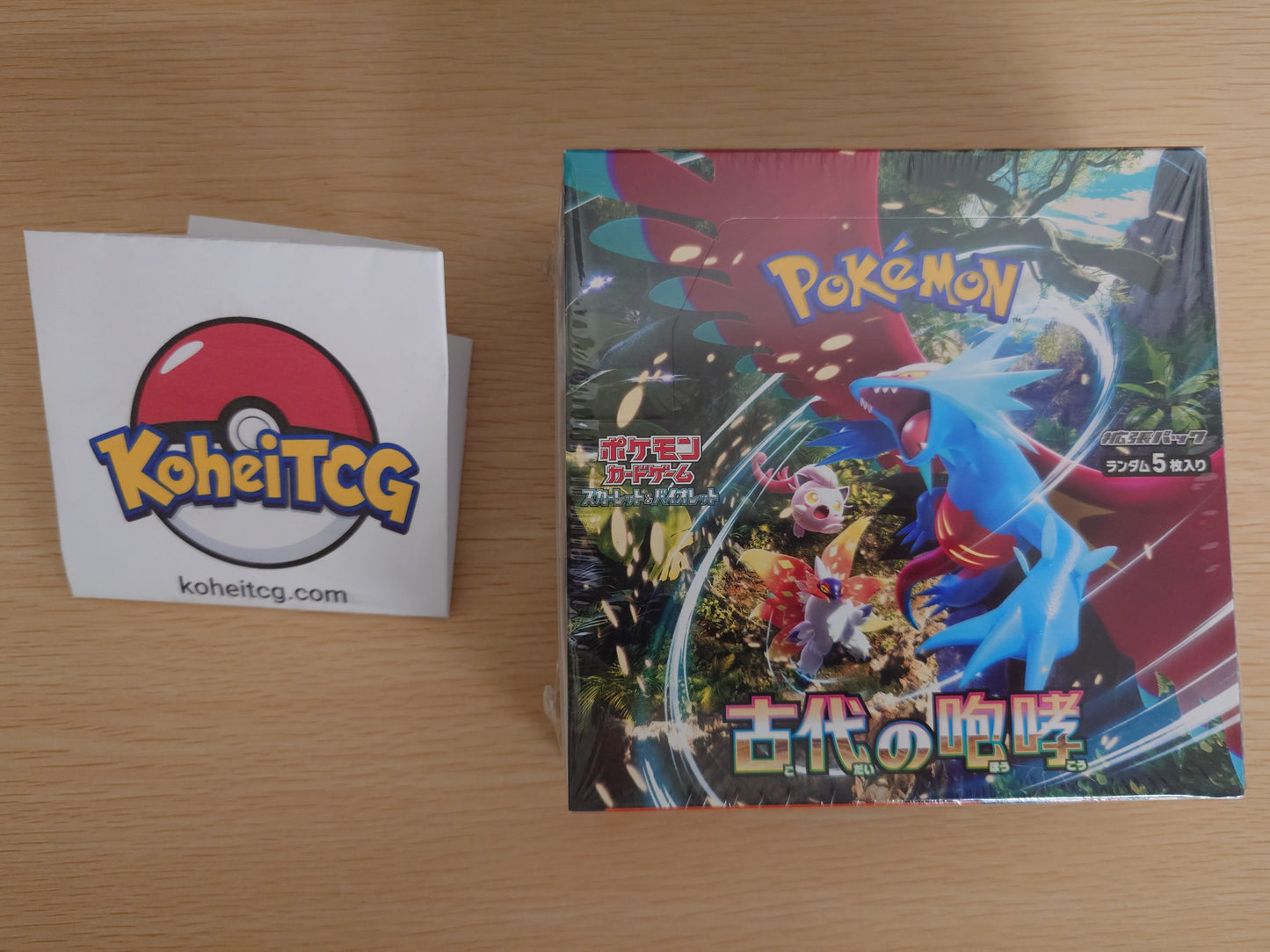 Pokémon Card Game Scarlet & Violet Expansion Pack - Ancient Roar - Booster Box (Japanese)