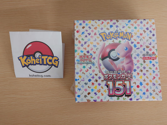 Pokémon Card Game Scarlet & Violet Expansion Pack - 151 - Booster Box (Japanese)