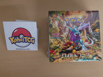 Pokémon Card Game Scarlet & Violet Expansion Pack - Wild Force - Booster Box (Japanese)