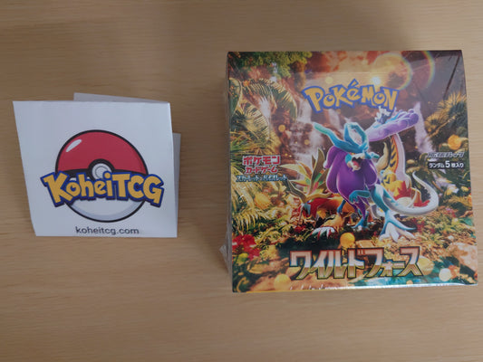Pokémon Card Game Scarlet & Violet Expansion Pack - Wild Force - Booster Box (Japanese)