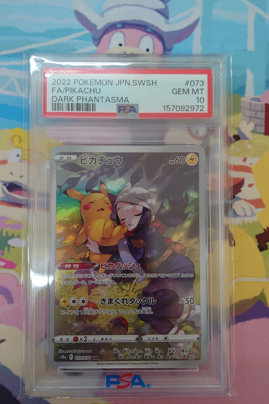 Pikachu CHR #073 PSA 10