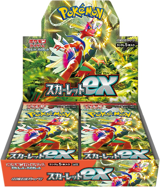Pokémon Card Game Scarlet & Violet Expansion Pack - Scarlet ex - Booster Box (Japanese)