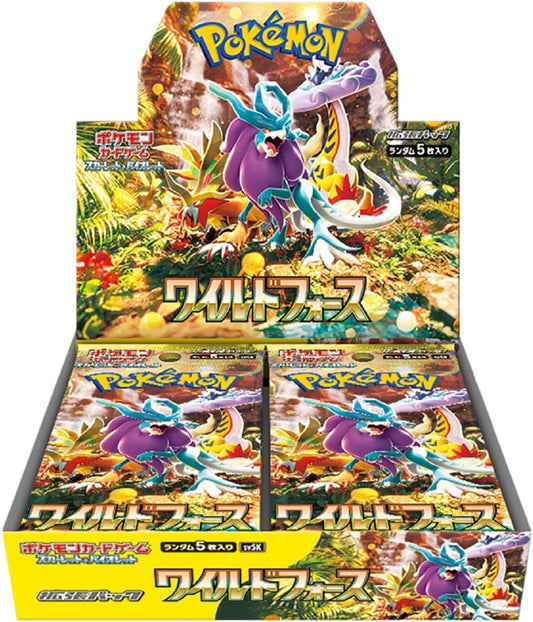 Pokémon Card Game Scarlet & Violet Expansion Pack - Wild Force - Booster Box (Japanese)